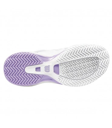 کفش ورزشی زنانه مخصوص تنیس ویلسون مدل Wilson Women NVision Shoes White/Violet